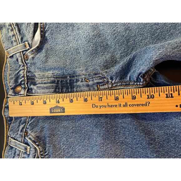 Vintage 550 Orange Tag Levi Strauss Girls Size 14 Relaxed Fit Jeans- 100% Cotton - Picture 11 of 11
